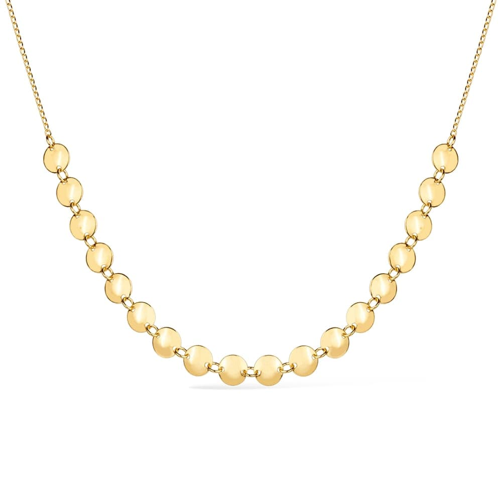 Chocker Dourada Esferas com Extensor