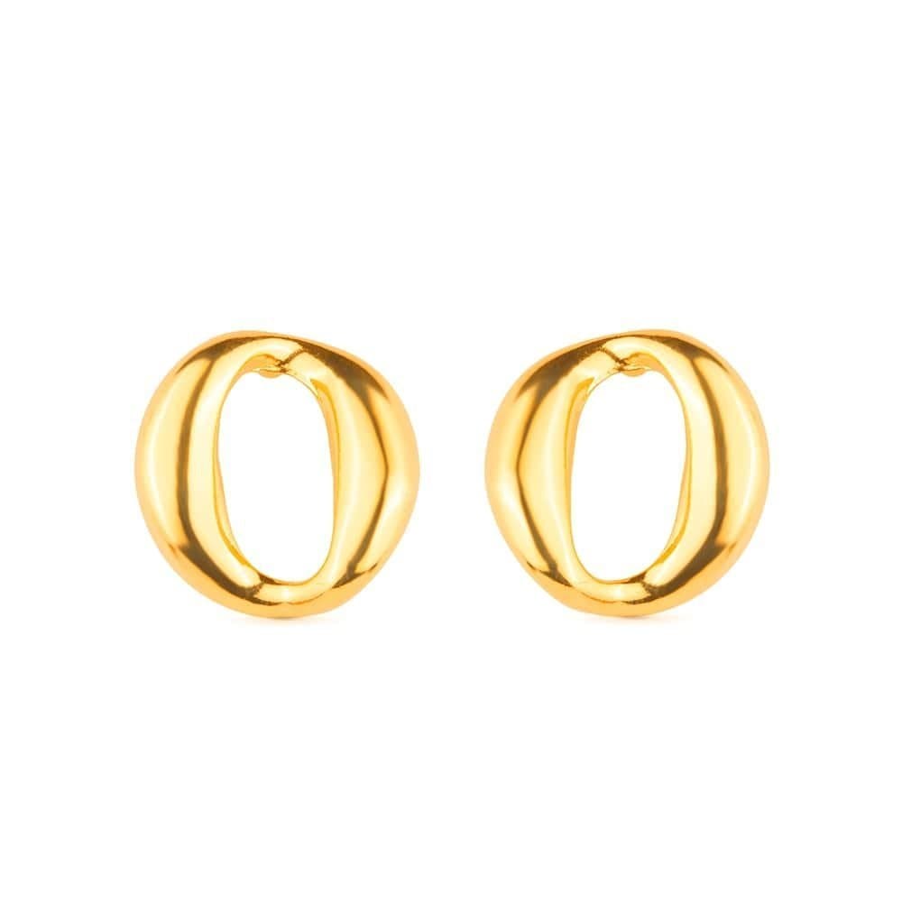 Brinco Dourado Elo Corrente